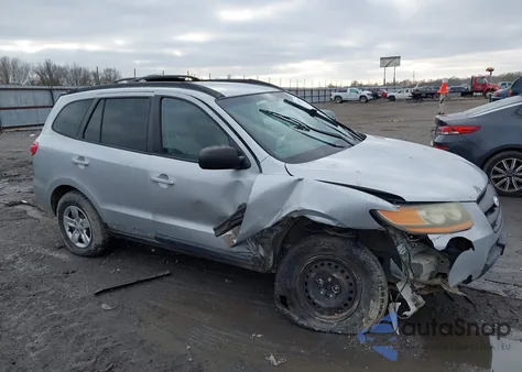 2009 Hyundai Santa Fe Gls z USA, uszkodzony, nr VIN 5NMSG13D59H297207